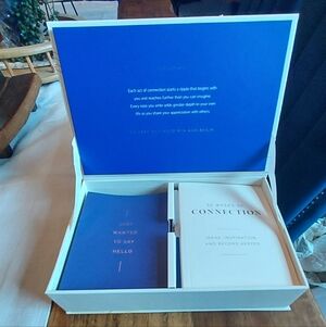 Blue and White Connection Journal Set